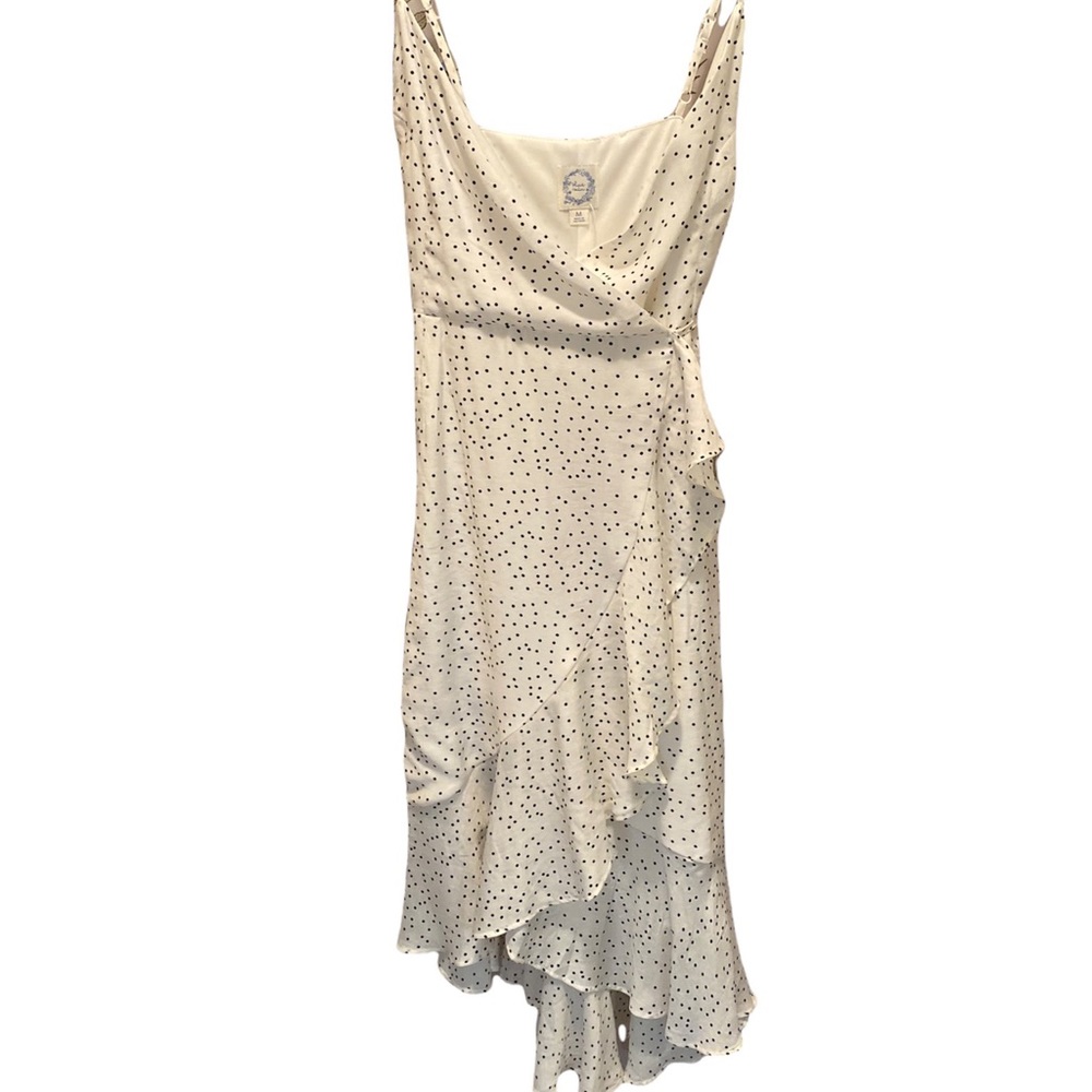 NWT Francesca’s Boutique polka dot wrap dress